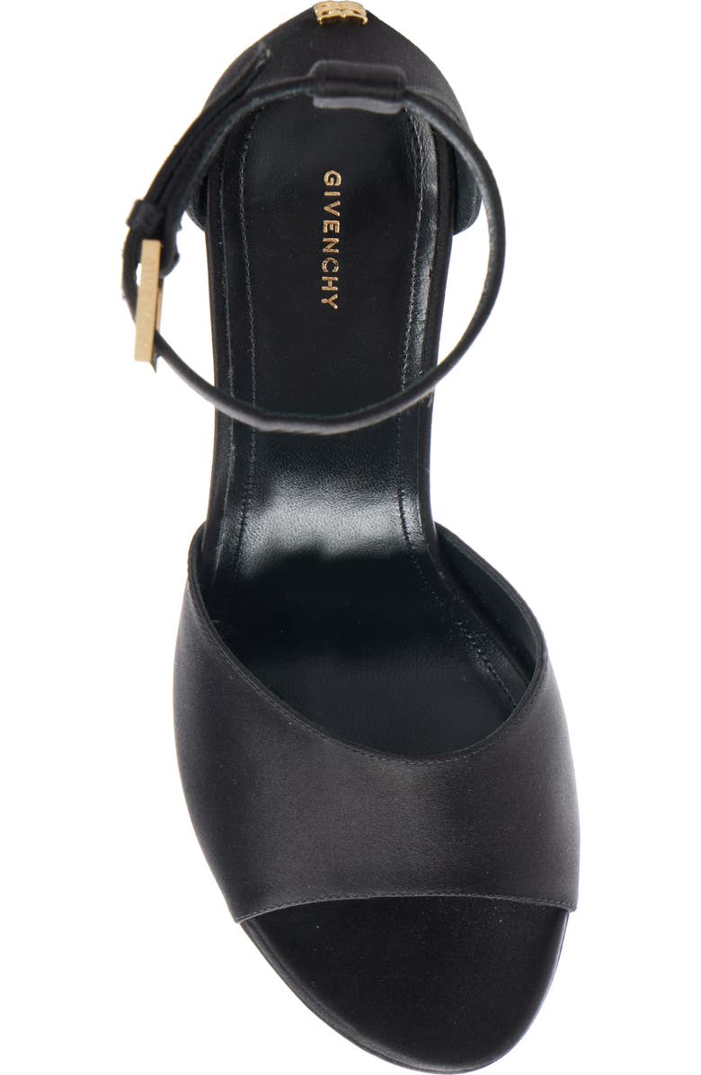 Givenchy 4G Liquid Logo Platform Sandal, Alternate, color,