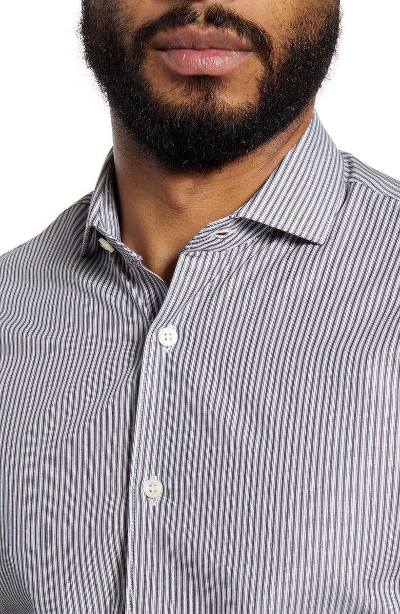 Tiger of Sweden Slim Fit Stripe Dress Shirt, Alternate, color,