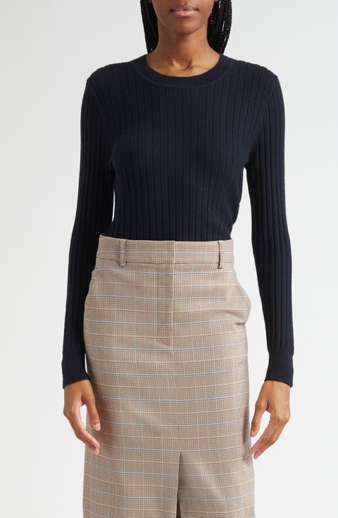 Cheval Merino Wool Crewneck Sweater