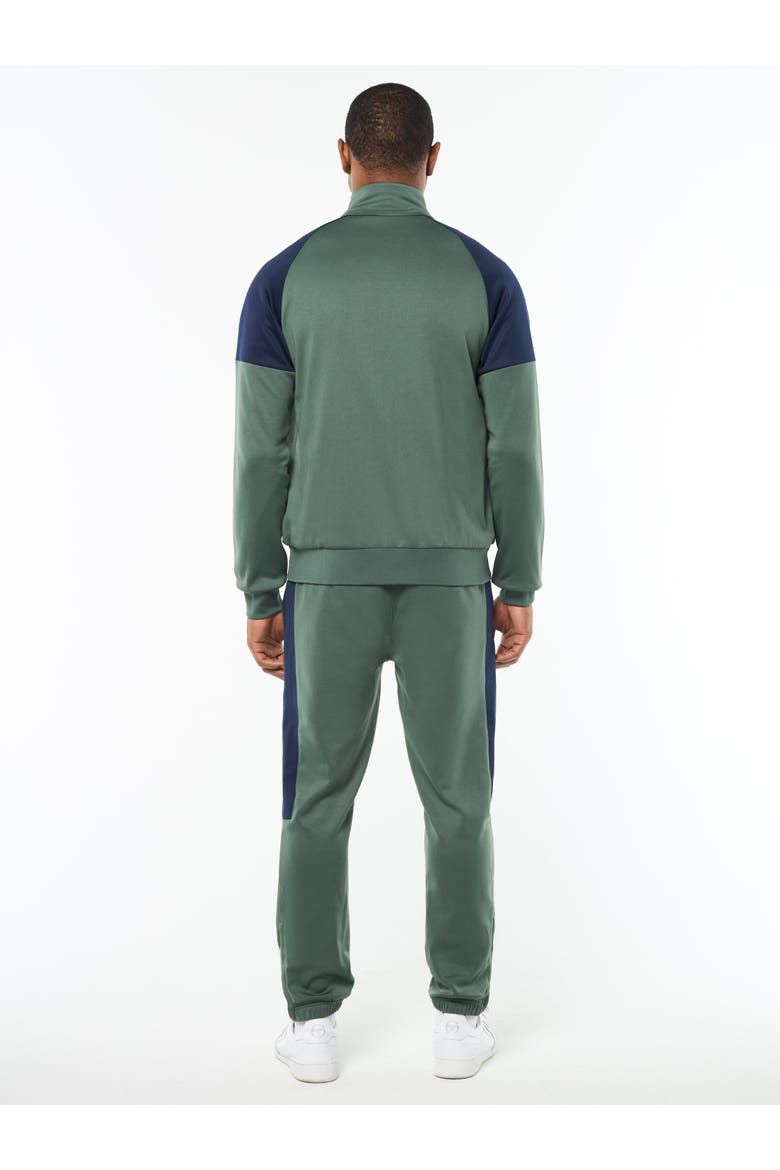 Spacco Track Jacket, Alternate, color, DUCK GREEN