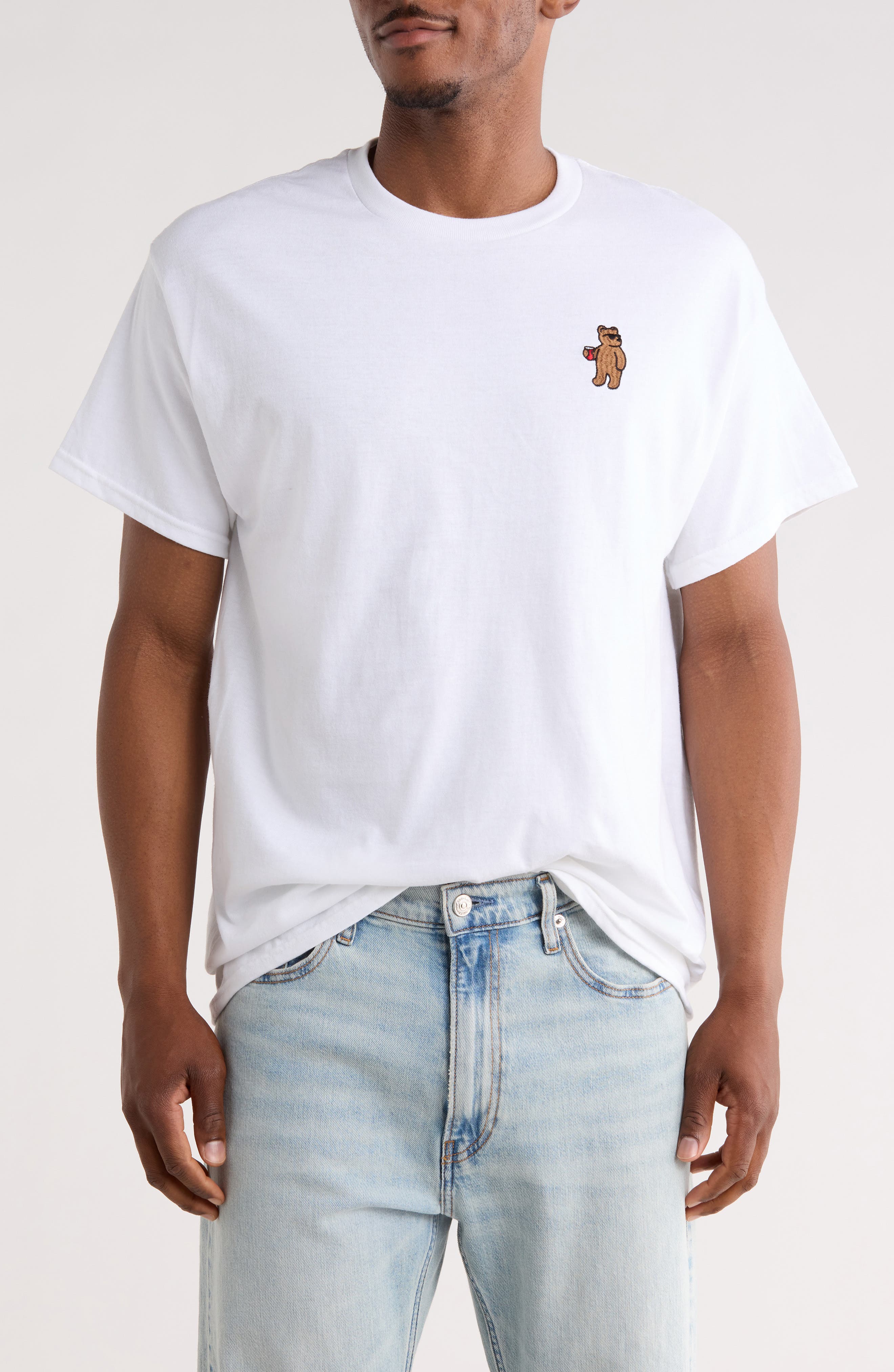 RIOT SOCIETY Riot Bear Cotton Graphic T-Shirt