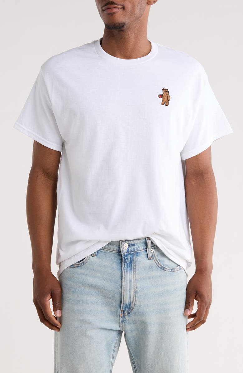 RIOT SOCIETY Riot Bear Cotton Graphic T-Shirt, Main, color,