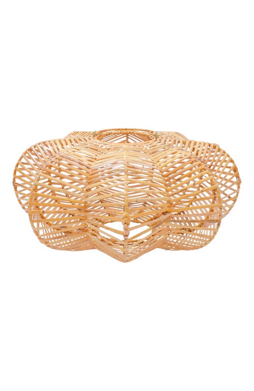 The Artisan & Company Carambola Rattan Pendant Light in Natural  product