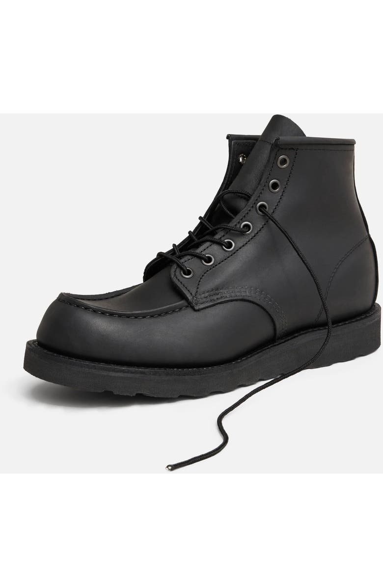 Red Wing Heritage Classic Moc<sup
®</sup
Harness Leather Boot, Alternate, color, Black Harness