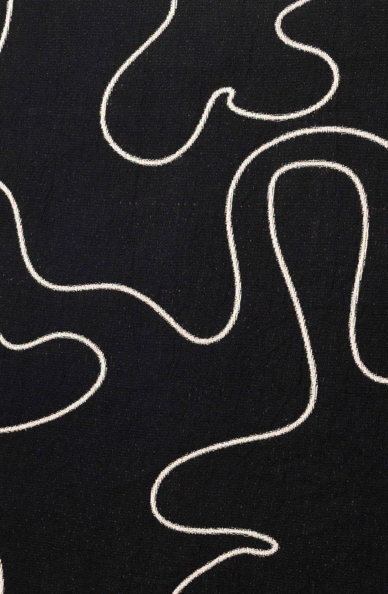 CLR SHOP Dancing Shapes Throw Blanket, Alternate, color, 