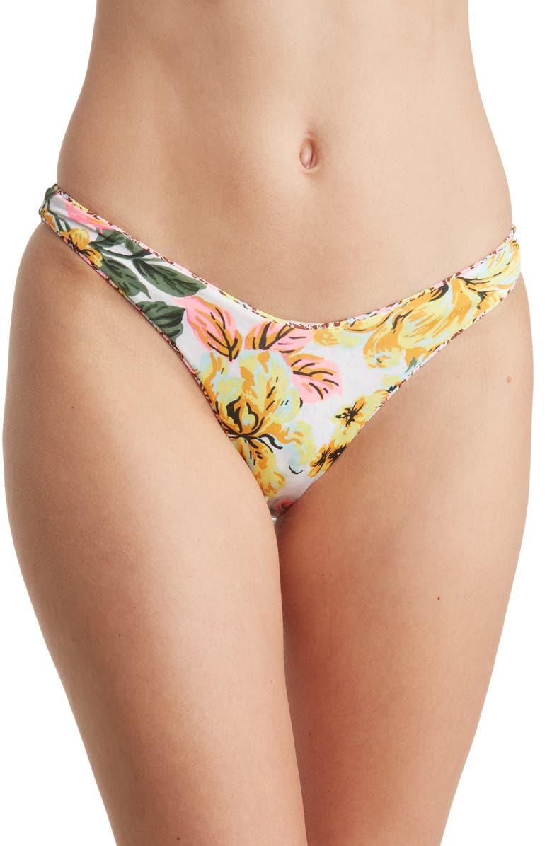 Maaji Summer Snaps Splendour Reversible Bikini Bottoms, Alternate, color,