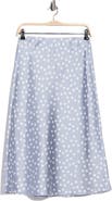 Renee C Polka Dot Midi Skirt