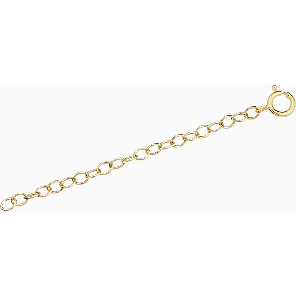 Oradina 10k Gold Lengthen It Chain Extender In Yellow Gold