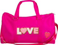 Malibu Sugar Duffle bag with love patch