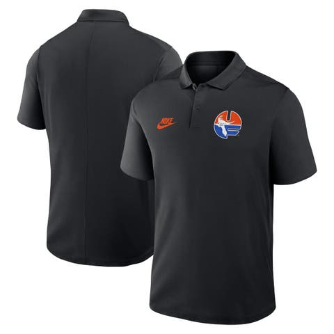 Men's Nike Black Florida Gators Primetime Victory Legacy Vault Logo Performance Polo