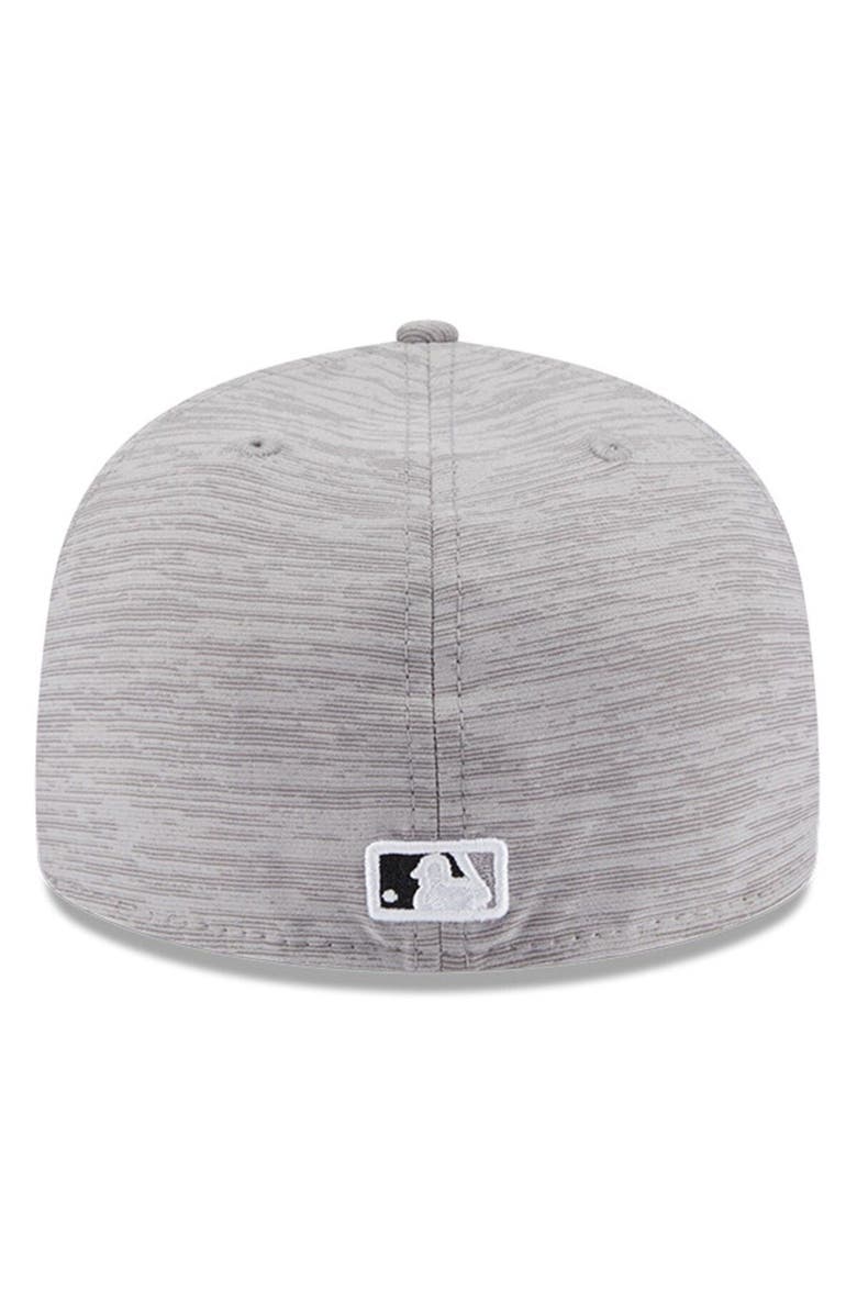 New Era Men's New Era  Gray Chicago White Sox 2023 Clubhouse 59FIFTY Fitted Hat, Alternate, color, 