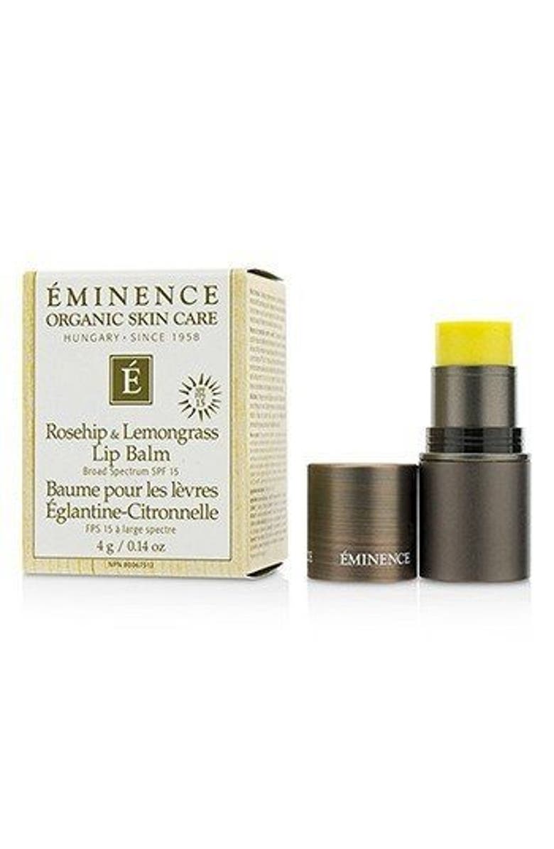 Eminence Rosehip &amp; Lemongrass Lip Balm Spf 15, Main, color, 