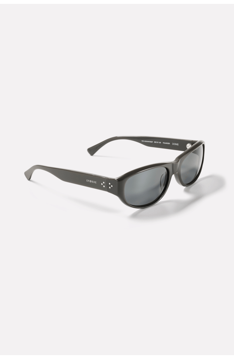 Epokhe Dome Sunglasses, Alternate, color, Gunmetal / Black Polarized