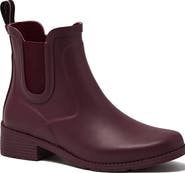 Lands' End Rubber Chelsea Rain Boots