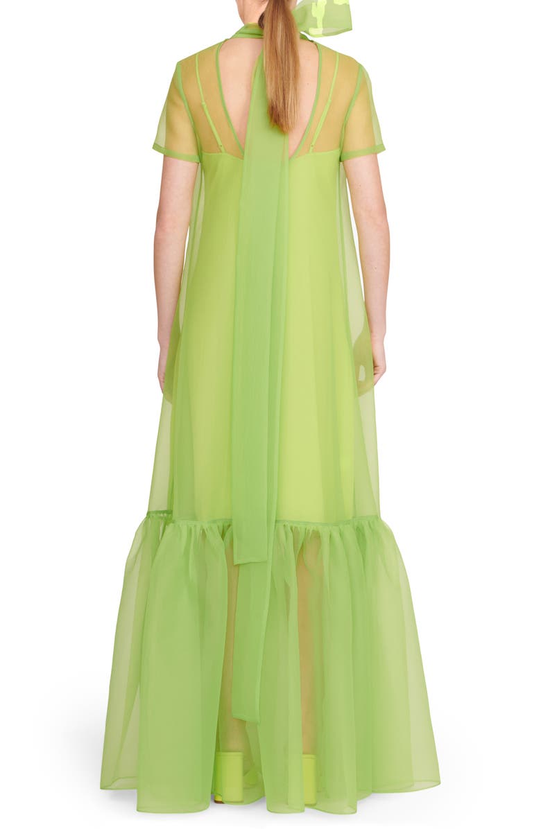 STAUD Calluna Ruffle Hem Dress, Alternate, color, 