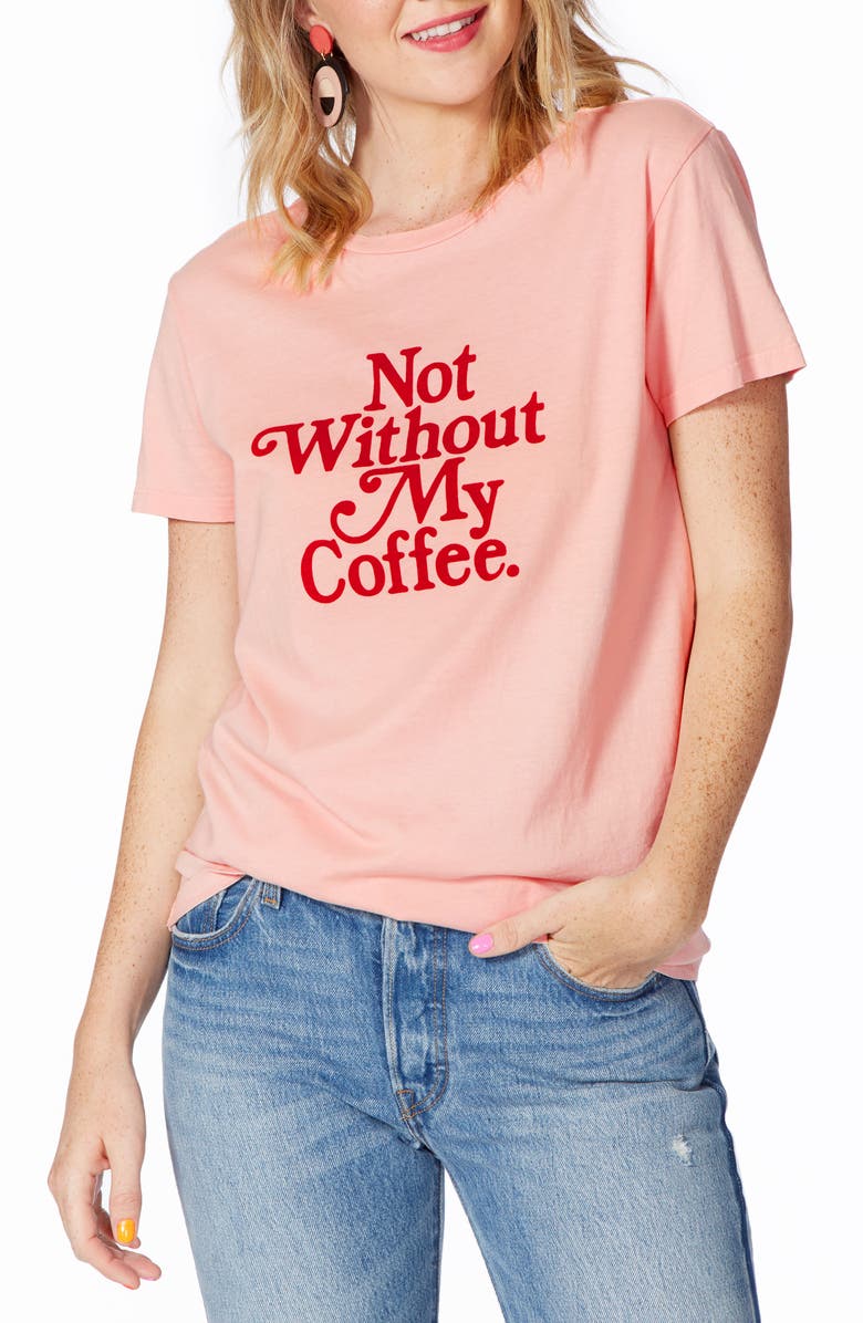 ban.do Not Without My Coffee Classic Tee, Main, color, 