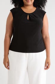 KASPER Cap Sleeve Top