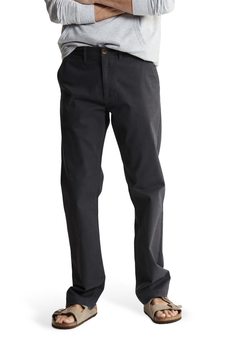 Classic Straight Leg Pants, Main, color, CHARCOAL