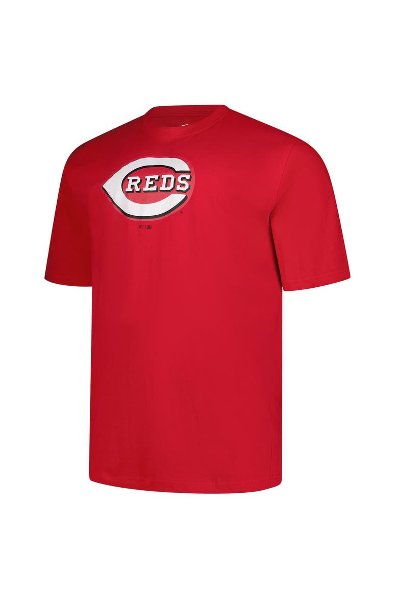 Men's Profile Red Cincinnati Reds Big & Tall Primary Logo T-Shirt, Alternate, color, Red