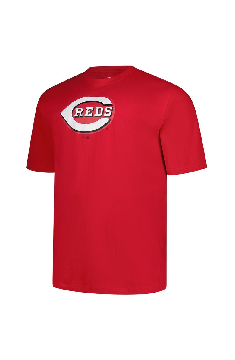 PROFILE Men's Profile Red Cincinnati Reds Big & Tall Primary Logo T-Shirt, Alternate, color, Red