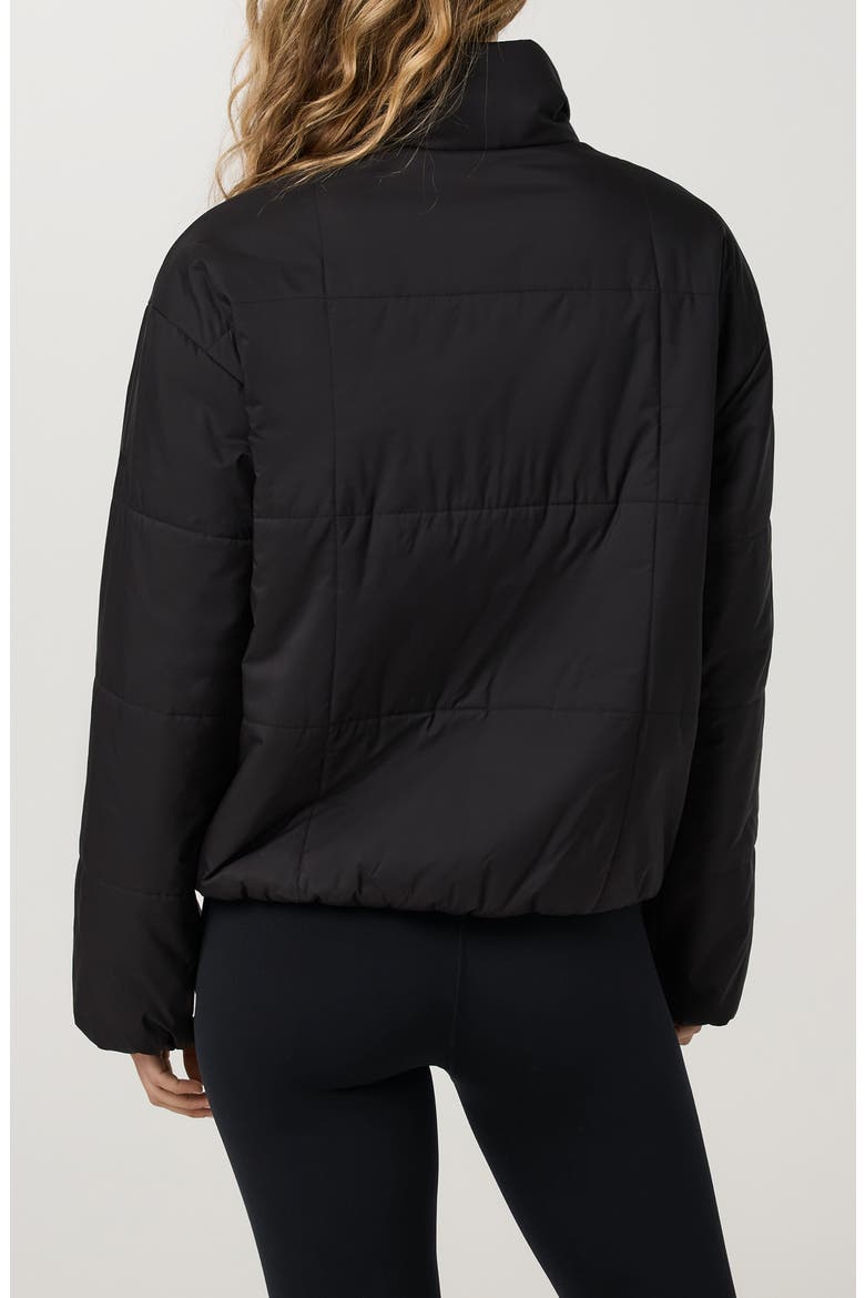 Canyon Insulated Sporty Jacket, Alternate, color, BLACK