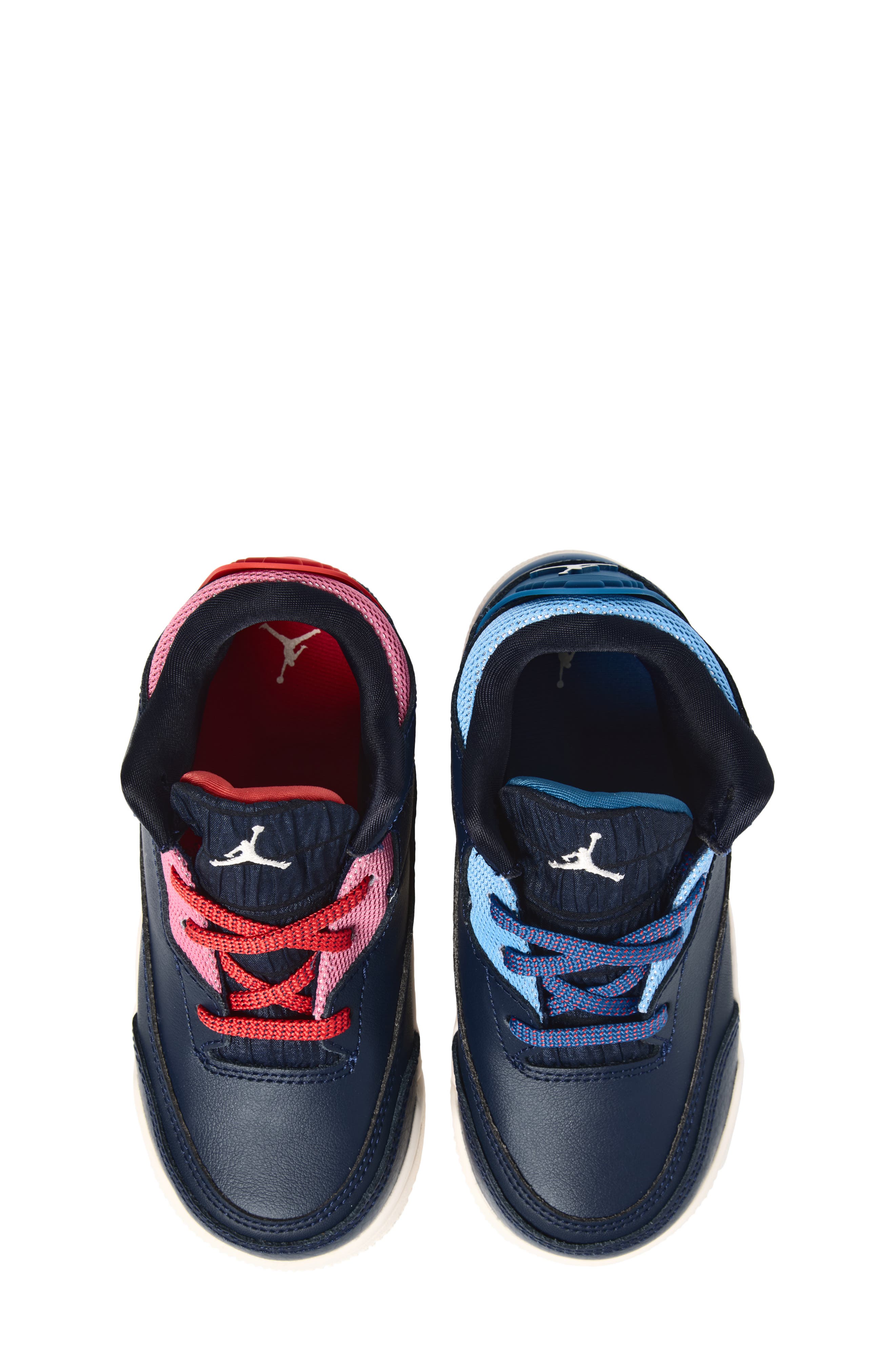 Kids' Jordan 3 Retro Sneaker, Alternate, color, OBSIDIAN/ TRACK RED/ CHALK