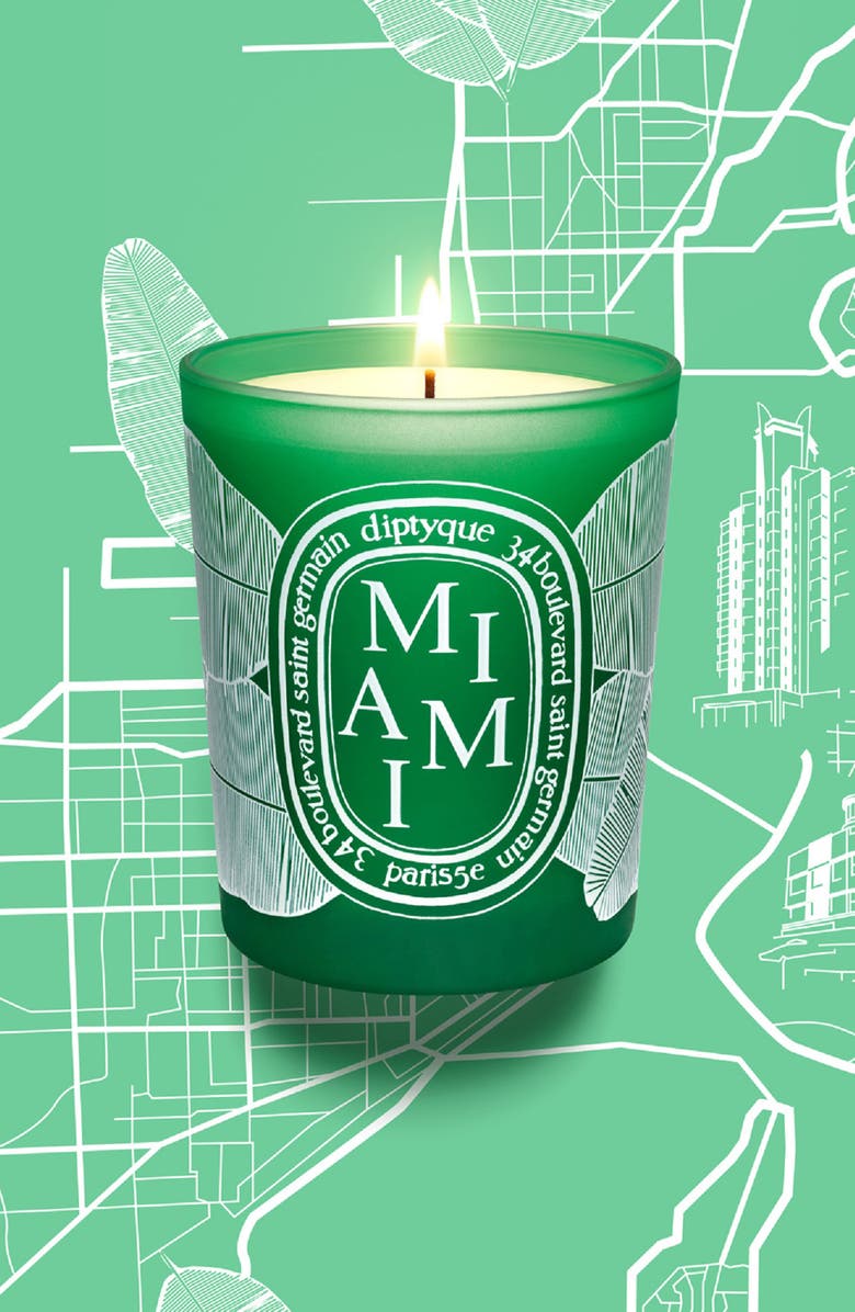 Diptyque Miami City Candle, Alternate, color, 
