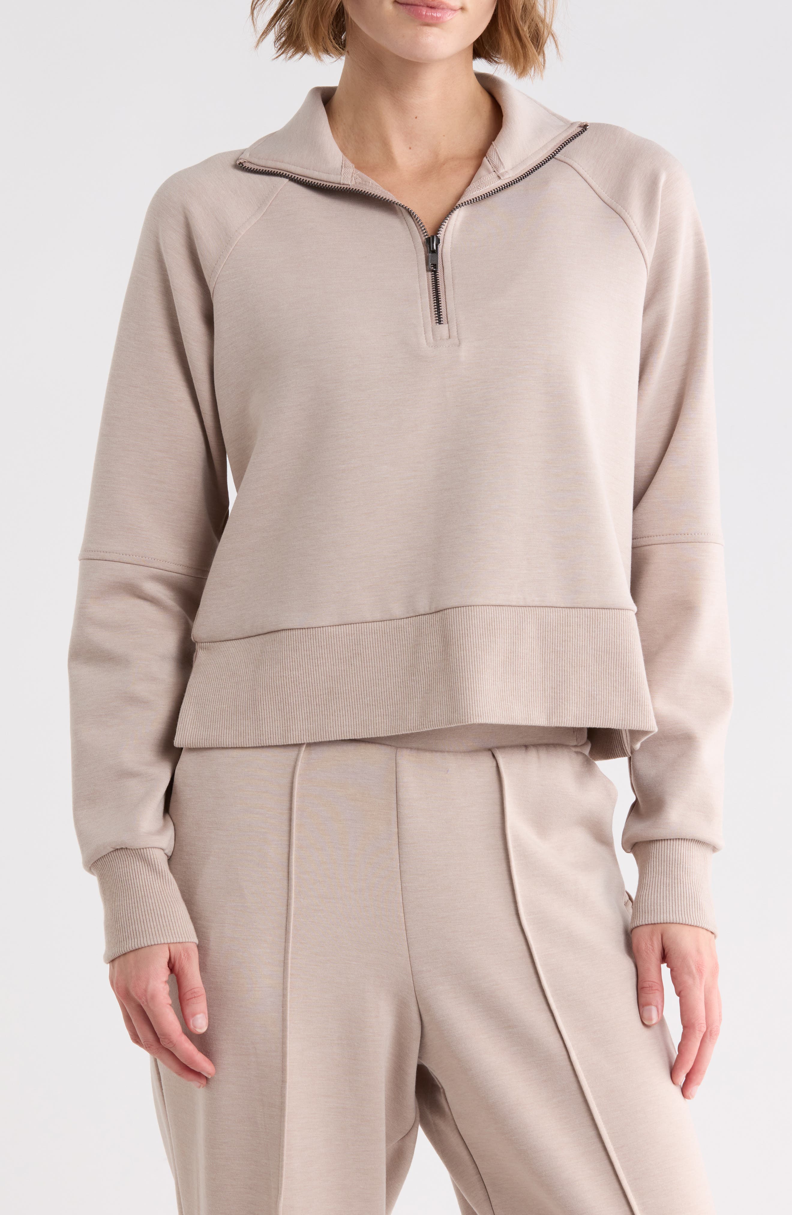 Regina Quarter Zip Pullover