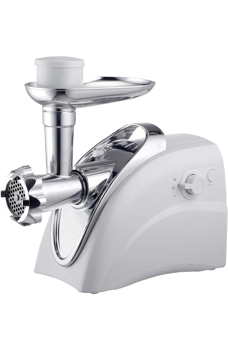 Brentwood Electric Meat Grinder, Main, color, White