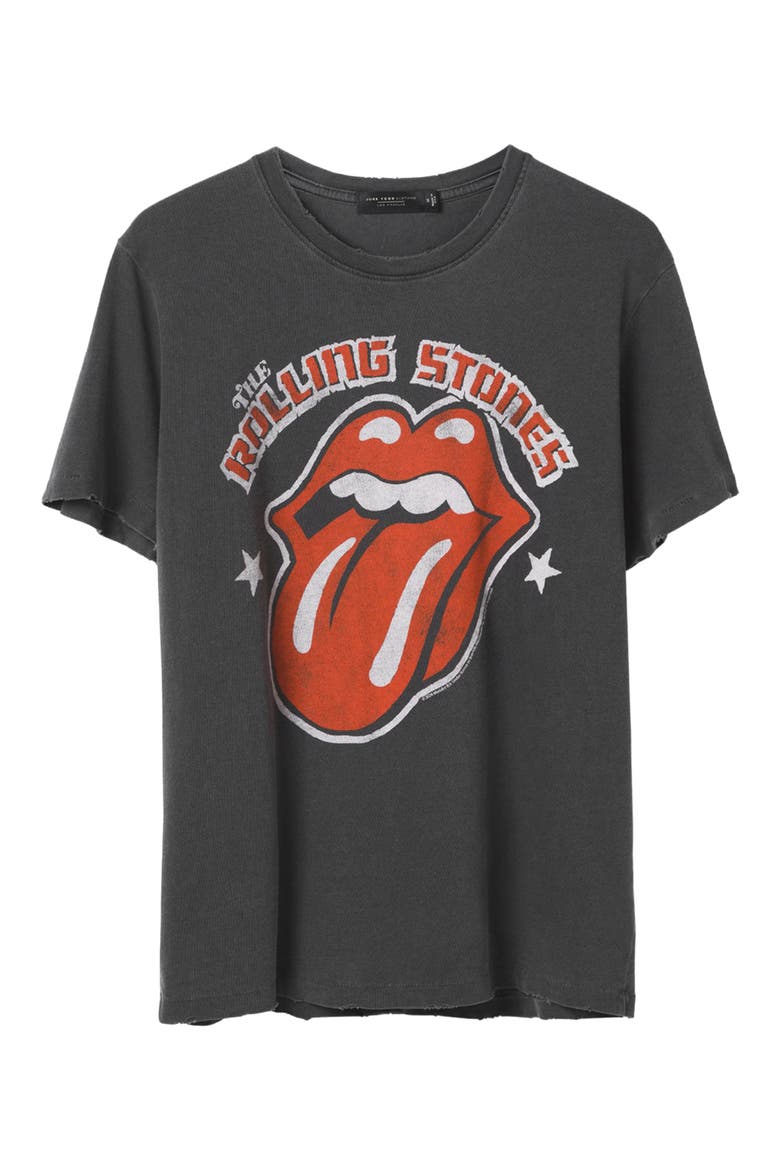 The Rolling Stone Graphic T-Shirt, Main, color, VINTAGE BLACK