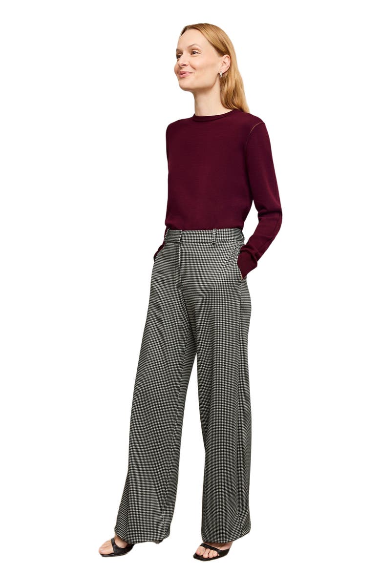 M.M.LaFleur Larissa Pointelle Sweater - Cotton Silk Knit, Alternate, color, 