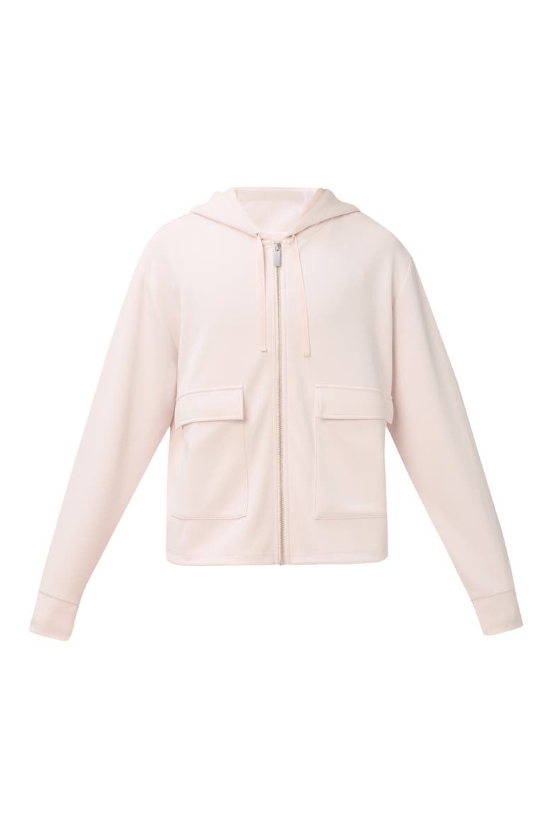 Sand Wash Cloudweight Full Zip Hoodie, Alternate, color, SUNDUST PINK