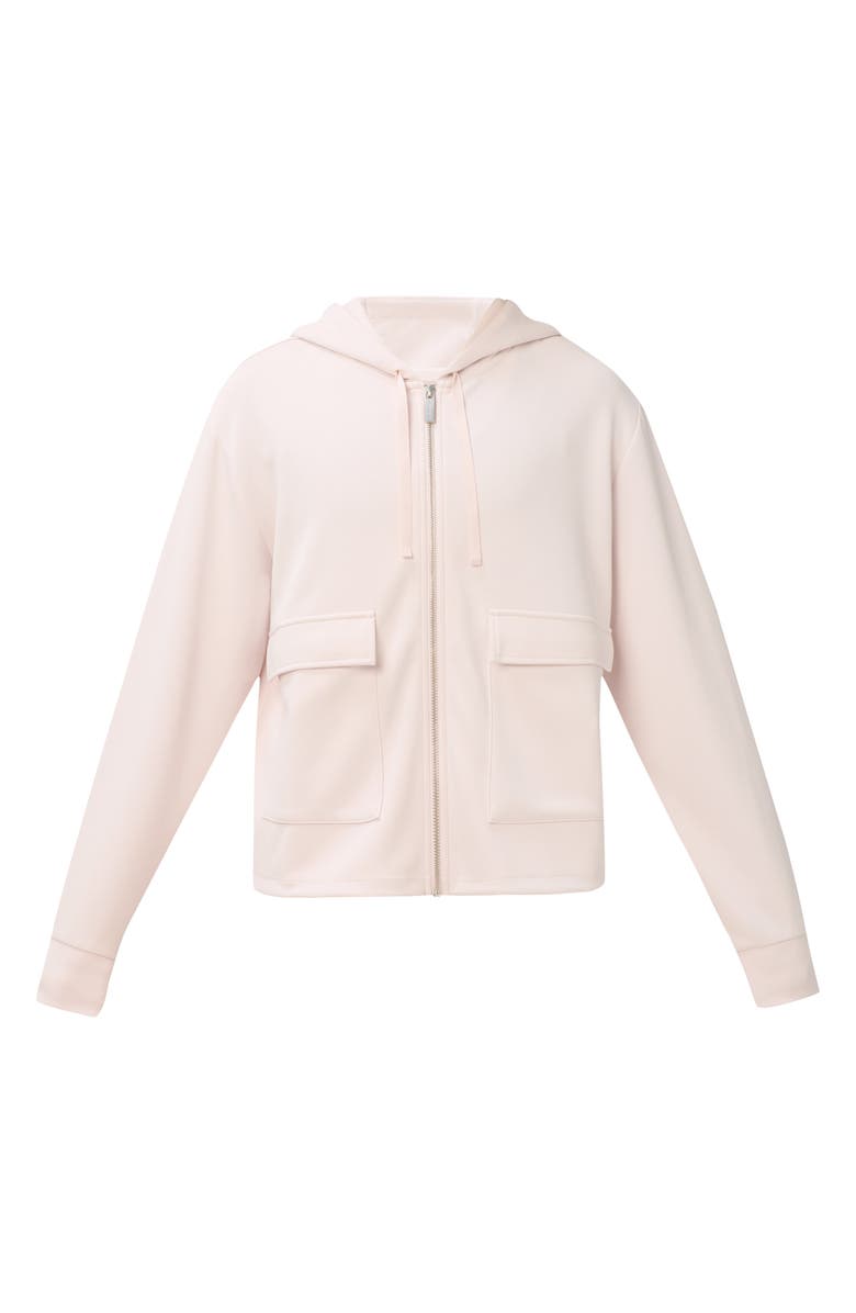 Sweaty Betty Sand Wash Cloudweight Full Zip Hoodie, Alternate, color, Sundust Pink