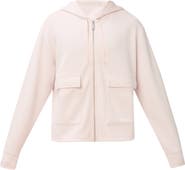 Sweaty Betty Sand Wash Cloudweight Full Zip Hoodie