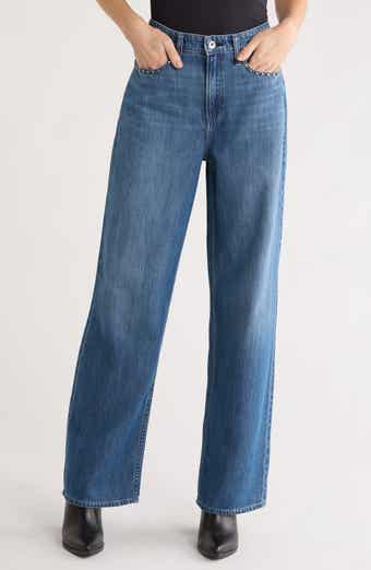 rag & bone Lori Mid Rise Wide Leg Jeans