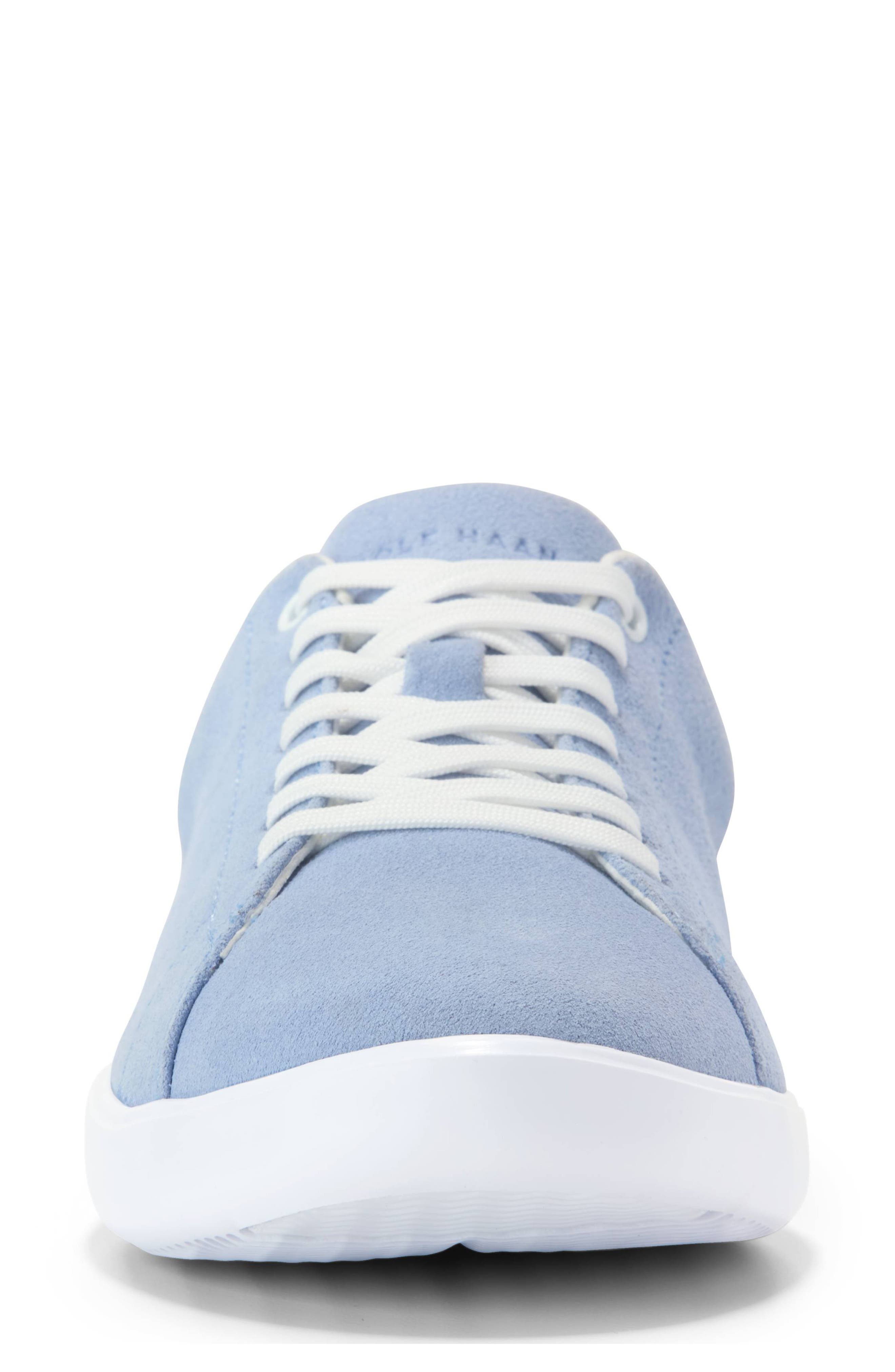 Cole Haan Grand Crosscourt Leather Sneaker, Alternate, color, Hydrangea Suede