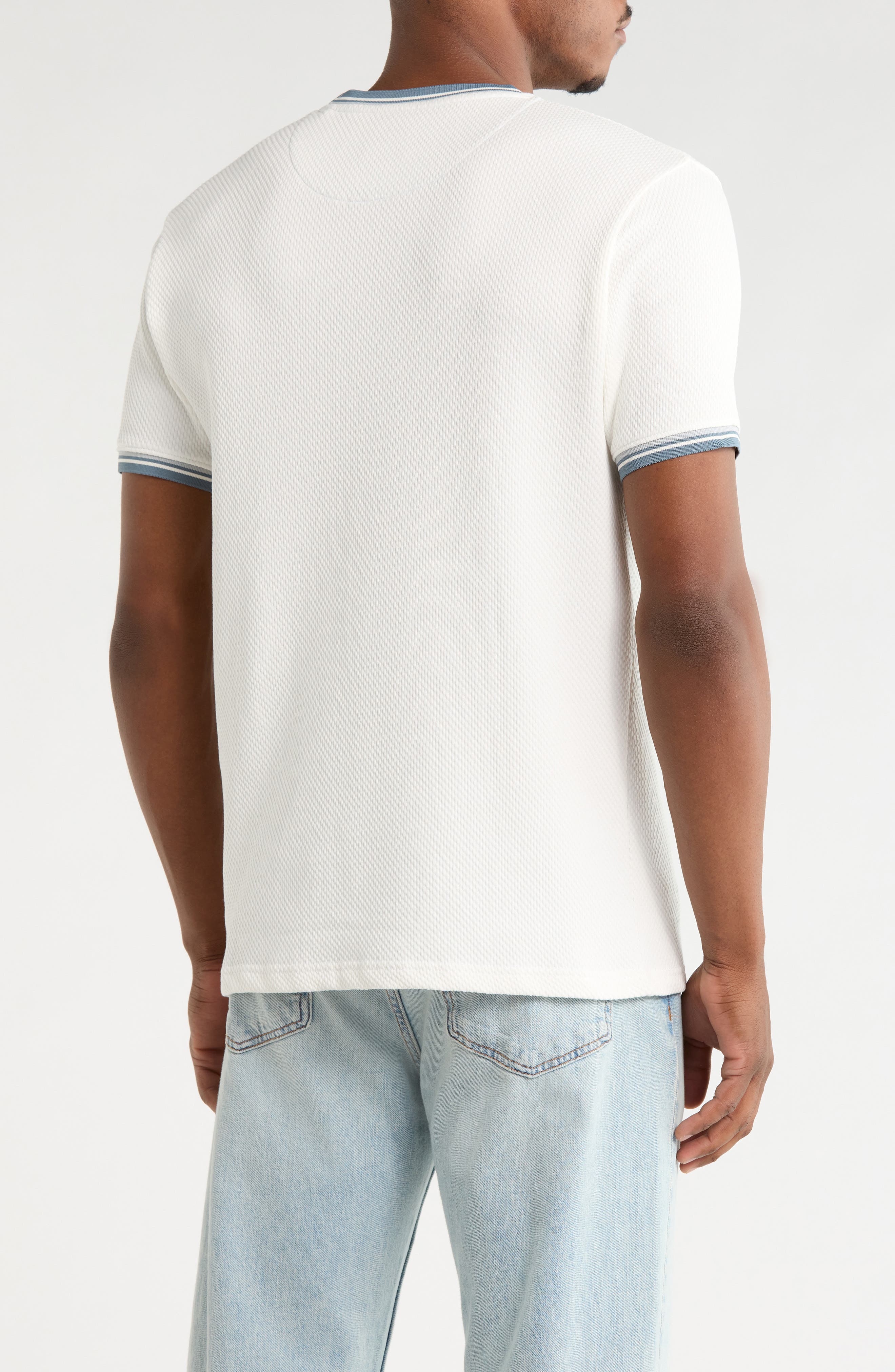 Tipped Short Sleeve T-Shirt - image 2