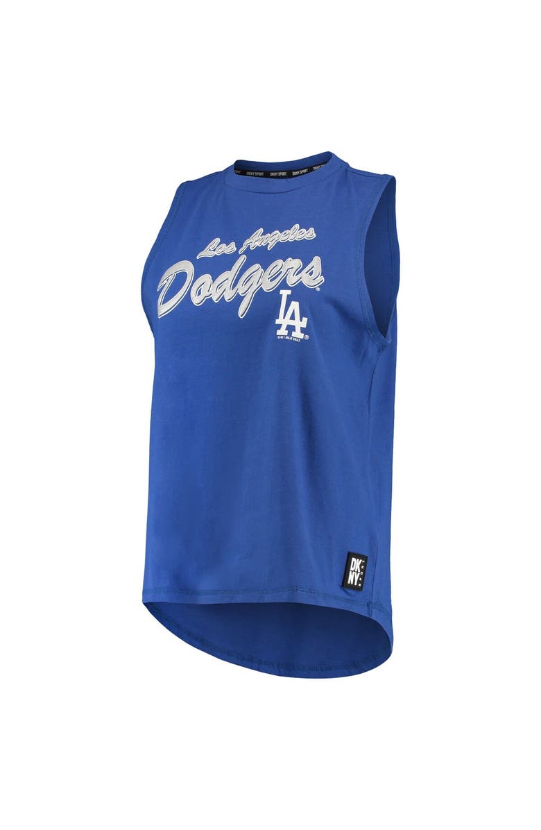 DKNY SPORT Women's DKNY Sport Royal Los Angeles Dodgers Marcie Tank Top, Alternate, color, Royal