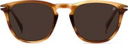 David Beckham Eyewear 51mm Rectangular Sunglasses
