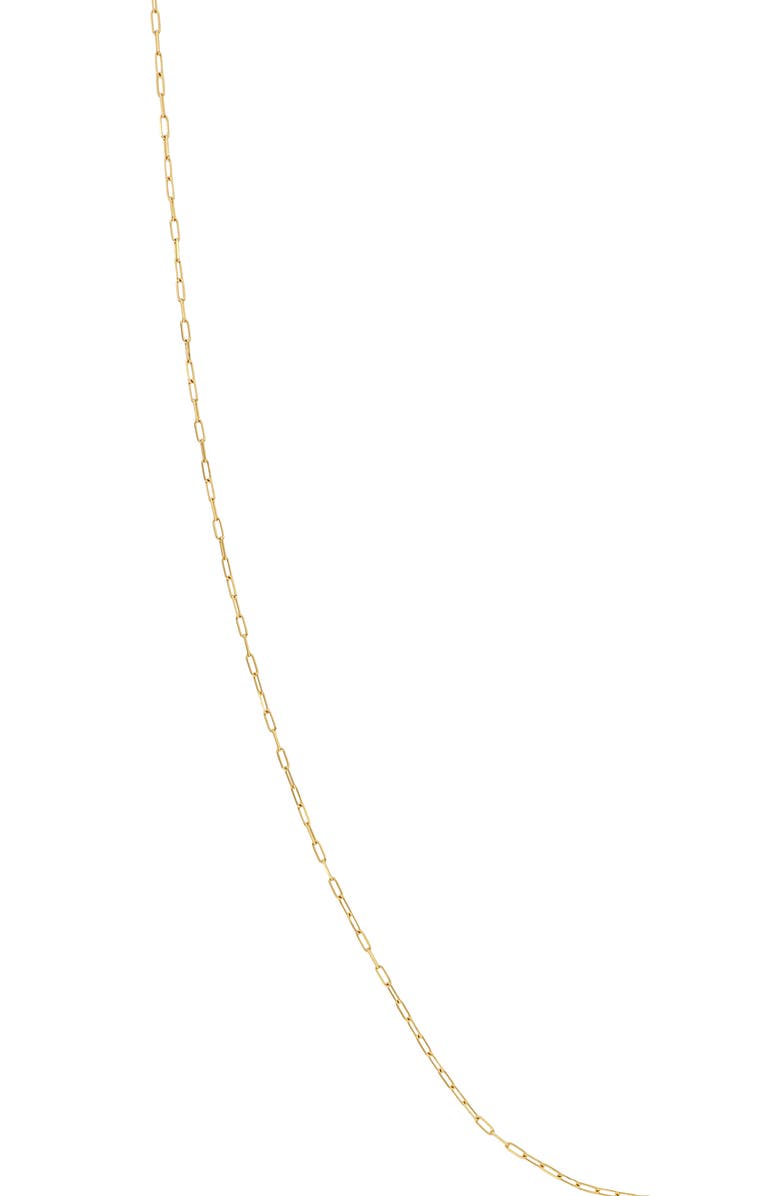 Bony Levy 14K Paper Clip Chain Necklace, Alternate, color, 14K Yellow Gold