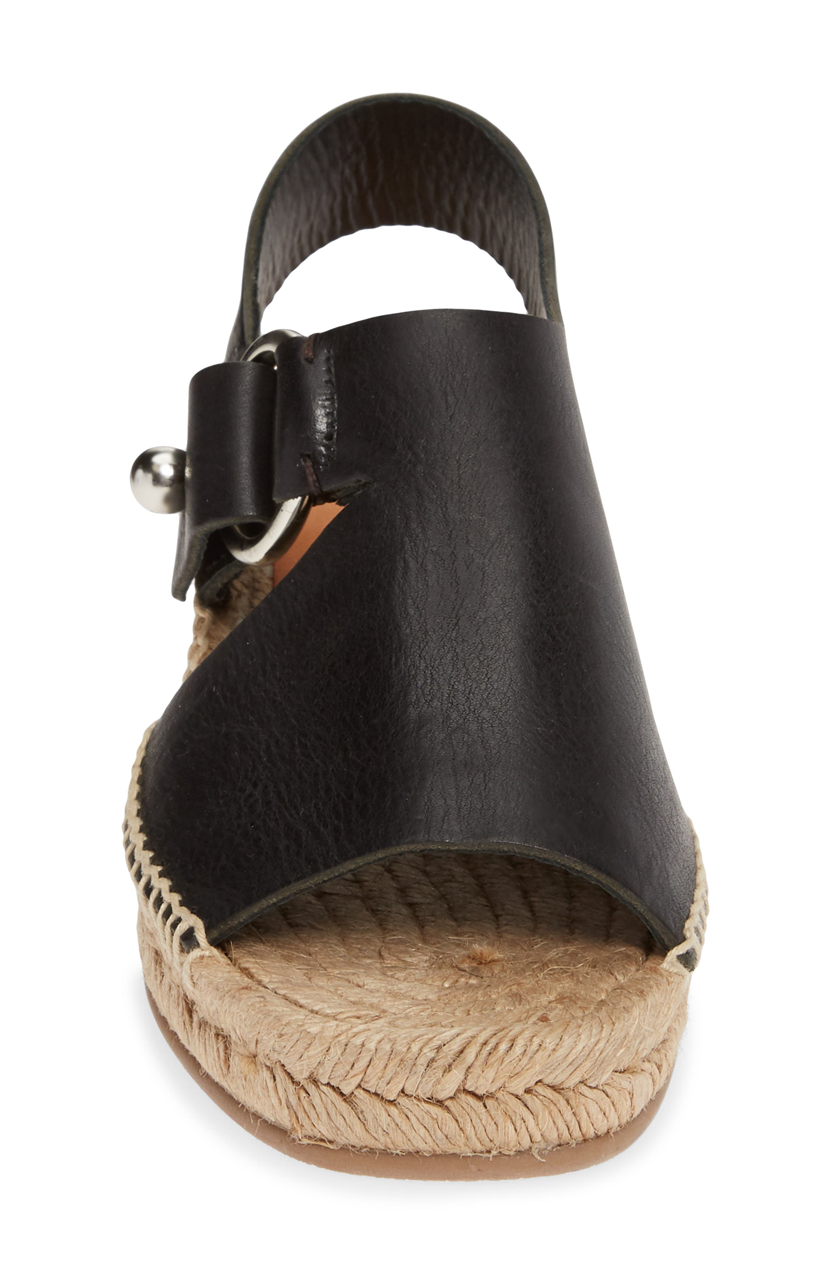 rag & bone Arc Espadrille Wedge Sandal, Alternate, color, 