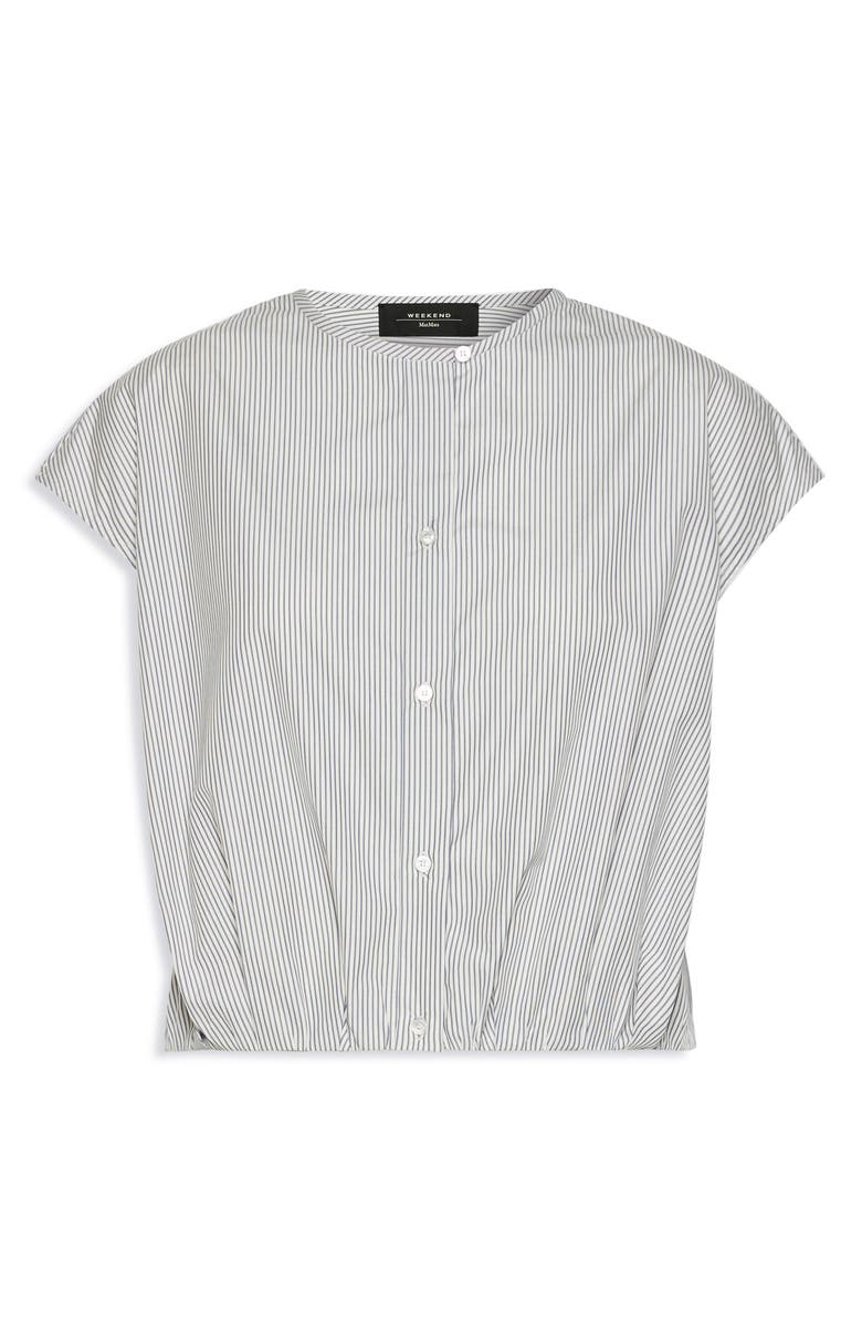 Weekend Max Mara Gelatina Stripe Top, Alternate, color, 