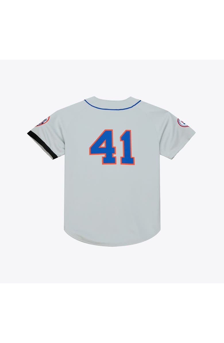 Mitchell & Ness Men's Mitchell & Ness Tom Seaver Gray New York Mets 1976 Authentic Jersey, Alternate, color, Gray