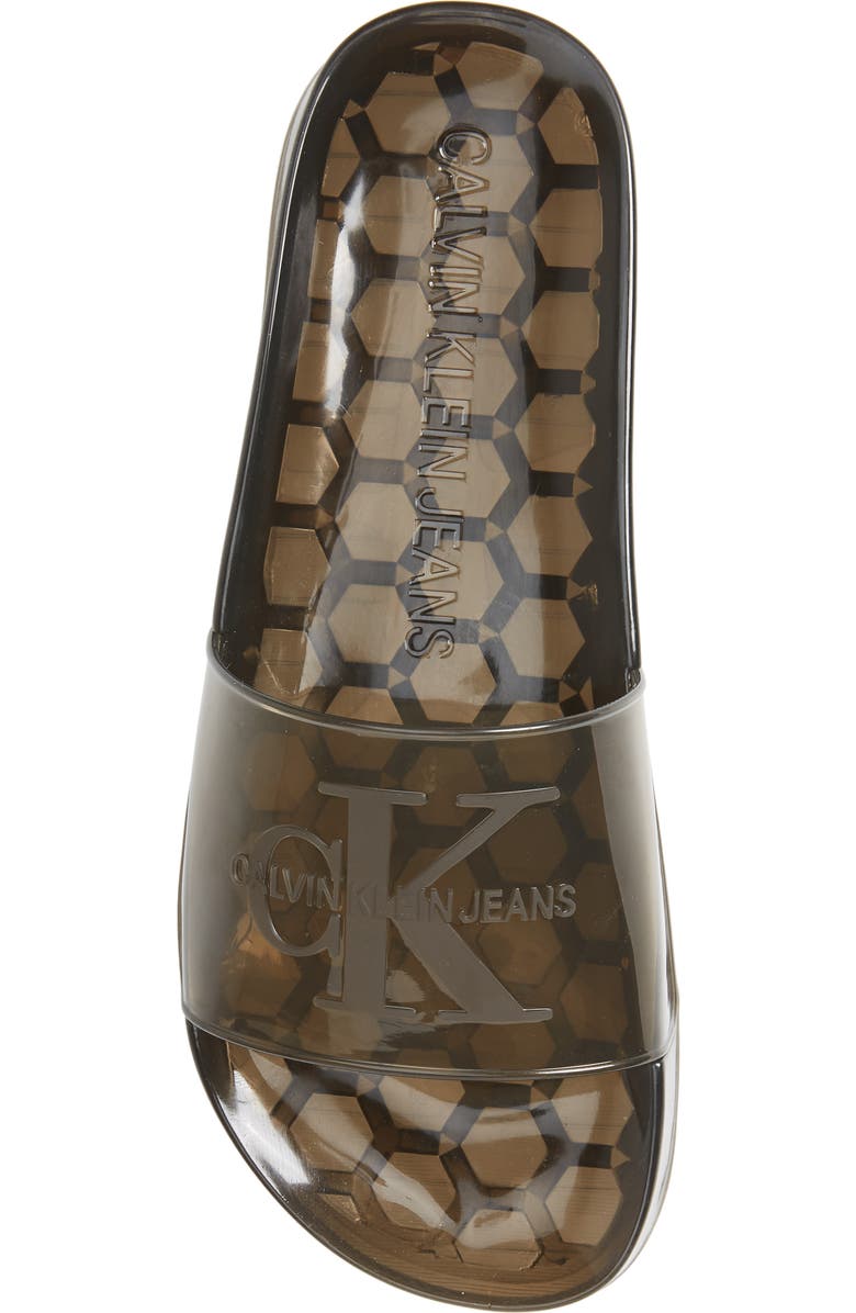 Calvin Klein Jeans Elva Translucent Sport Slide, Alternate, color,