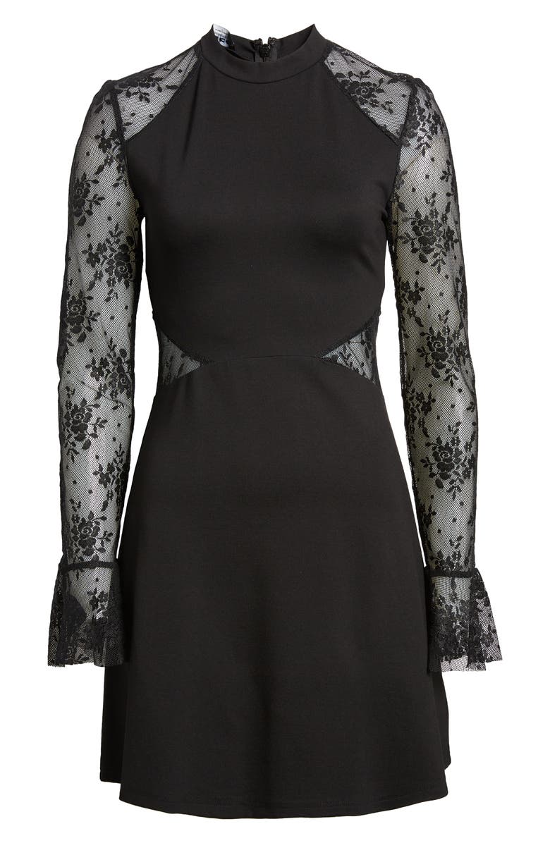 Vince Camuto Embellished Cap Sleeve Sheath Dress, Alternate, color,