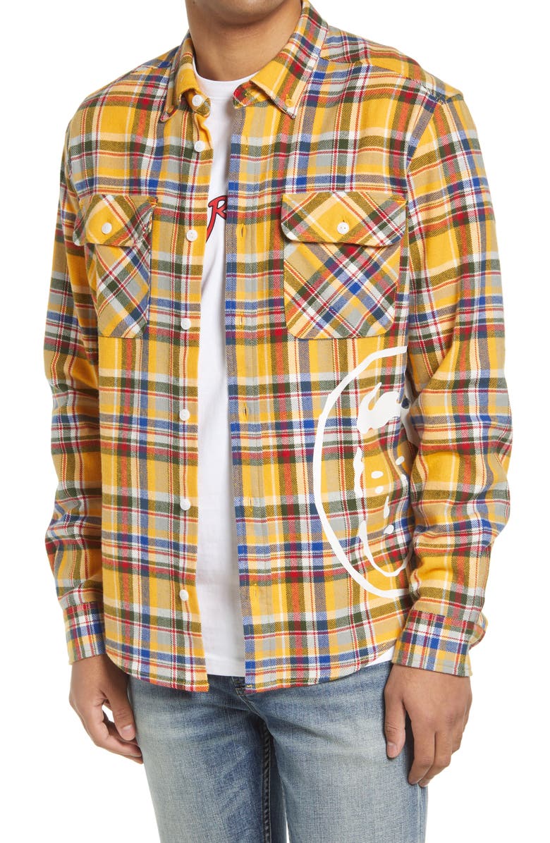 Billionaire Boys Club Men's BB Terrestrial Flannel Shirt | Nordstrom