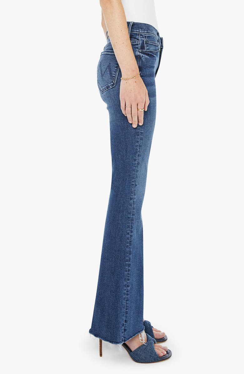 MOTHER Fray Hem Bootcut Jeans, Alternate, color, Fancy Meeting You Here