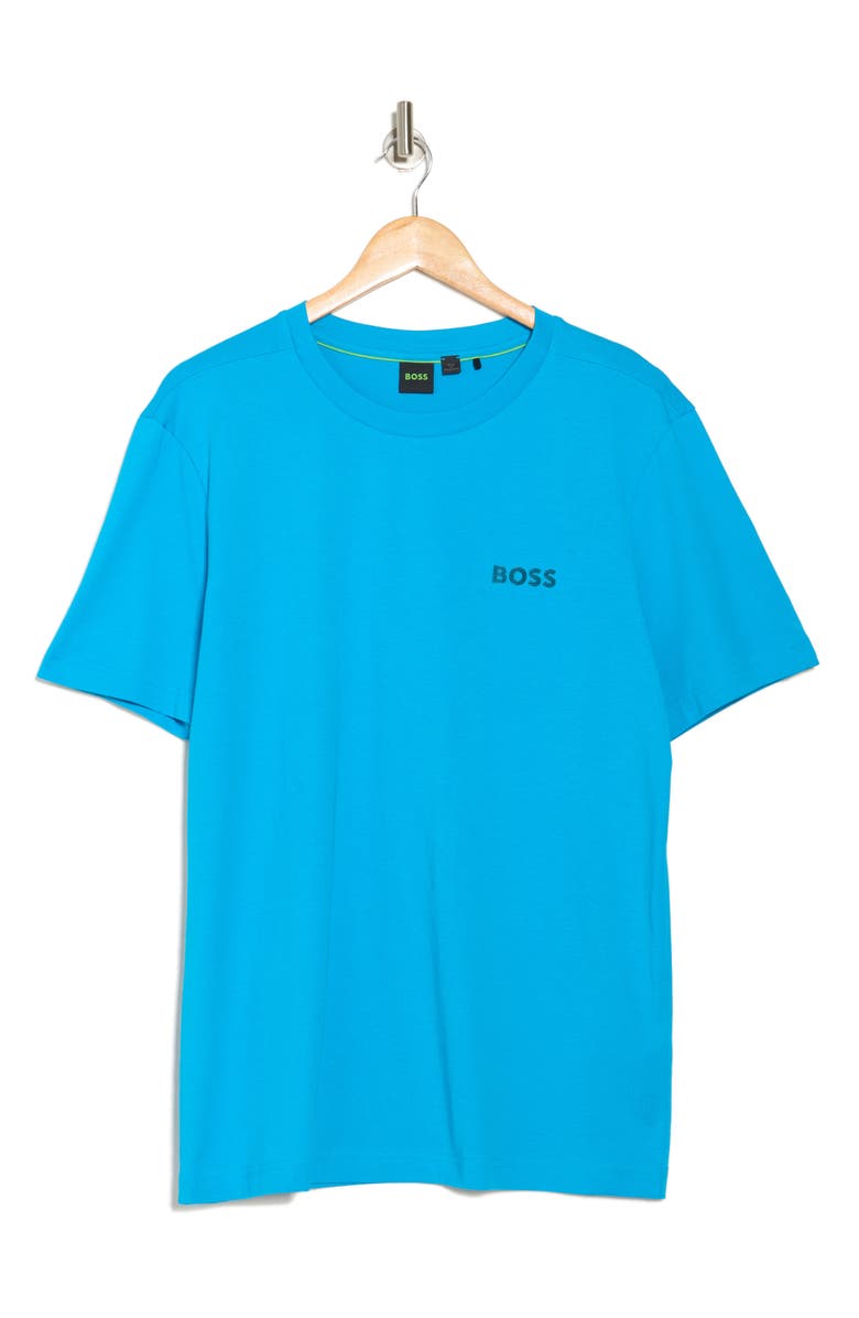 BOSS Logo Graphic T-Shirt, Alternate, color, Turquoise