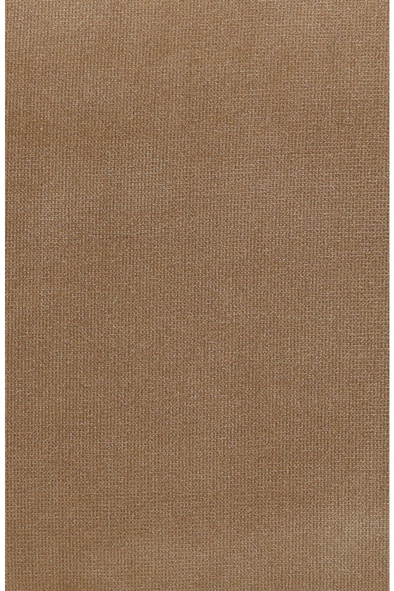 Montel Velvet Ottoman, Alternate, color, Caramel