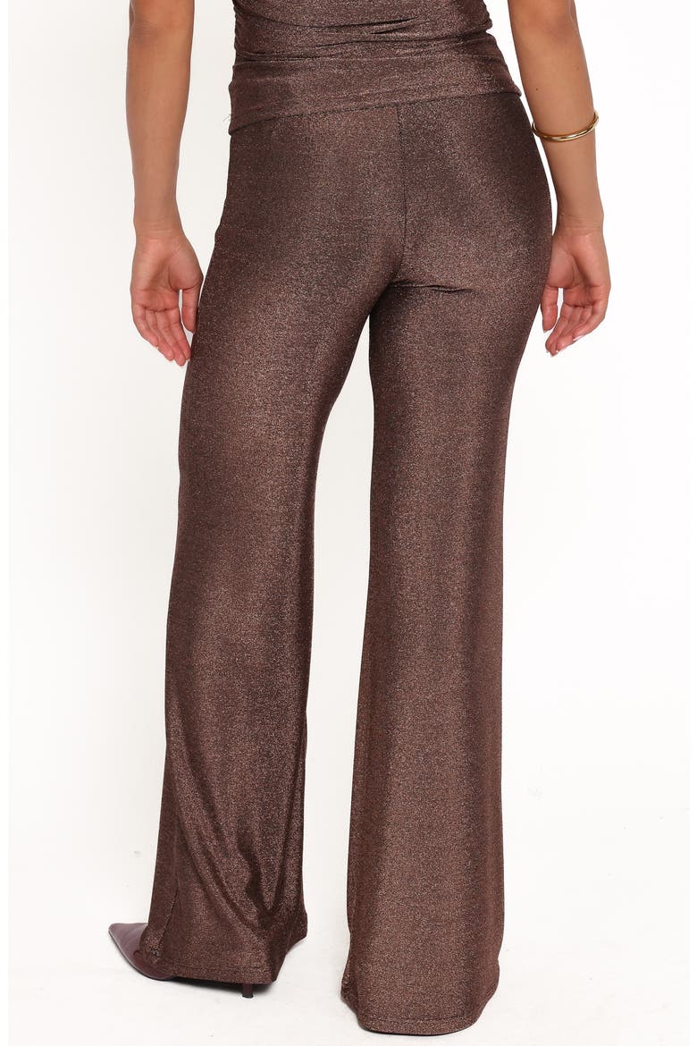 Sydney Wide Leg Pants, Alternate, color, BRONZE